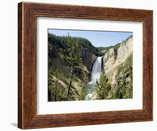 Yellowstone Canyon, Yellowstone National Park, Unesco World Heritage Site, Wyoming, USA-Ethel Davies-Framed Photographic Print