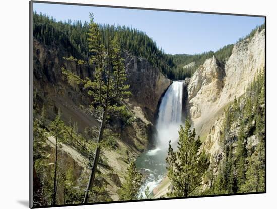 Yellowstone Canyon, Yellowstone National Park, Unesco World Heritage Site, Wyoming, USA-Ethel Davies-Mounted Photographic Print