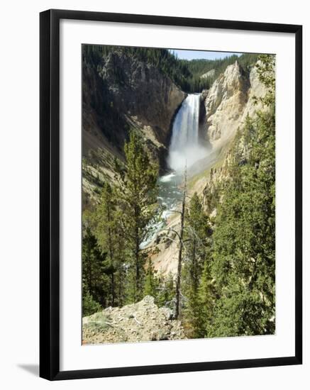 Yellowstone Canyon, Yellowstone National Park, Unesco World Heritage Site, Wyoming, USA-Ethel Davies-Framed Photographic Print