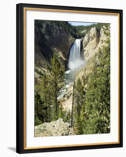 Yellowstone Canyon, Yellowstone National Park, Unesco World Heritage Site, Wyoming, USA-Ethel Davies-Framed Photographic Print