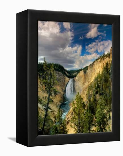 Yellowstone Falls-Ike Leahy-Framed Premier Image Canvas