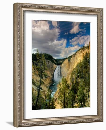 Yellowstone Falls-Ike Leahy-Framed Photographic Print