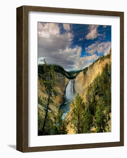 Yellowstone Falls-Ike Leahy-Framed Photographic Print