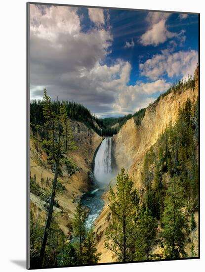 Yellowstone Falls-Ike Leahy-Mounted Photographic Print