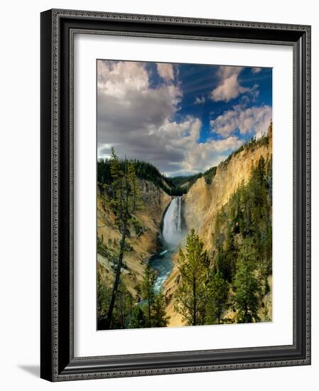 Yellowstone Falls-Ike Leahy-Framed Photographic Print