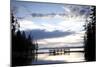 Yellowstone Lake In Yellowstone National Park, WY-Justin Bailie-Mounted Photographic Print
