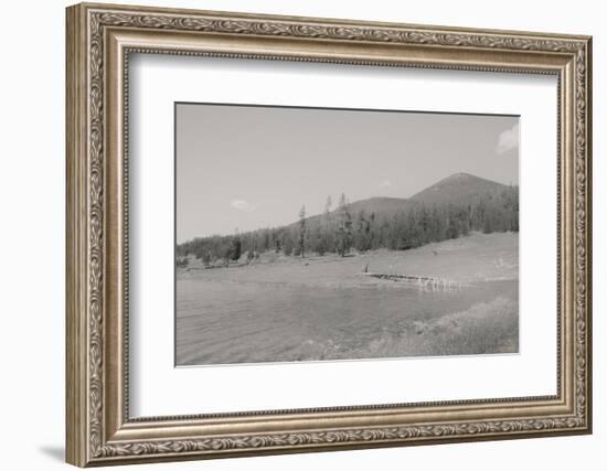 Yellowstone Lake View 2-null-Framed Photographic Print