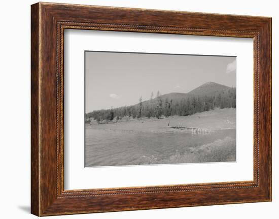 Yellowstone Lake View 2-null-Framed Photographic Print