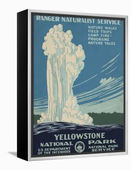 Yellowstone National Park, c.1938-null-Framed Stretched Canvas