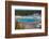 Yellowstone National Park, USA, Wyoming. Grand Prismatic Spring with tourist.-Jolly Sienda-Framed Photographic Print