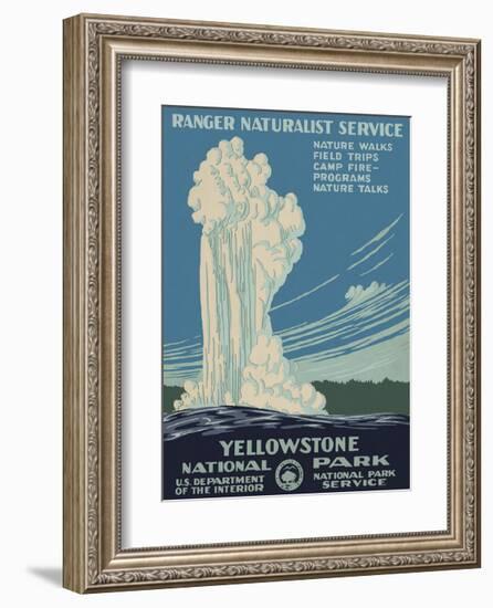 Yellowstone National Park-null-Framed Giclee Print