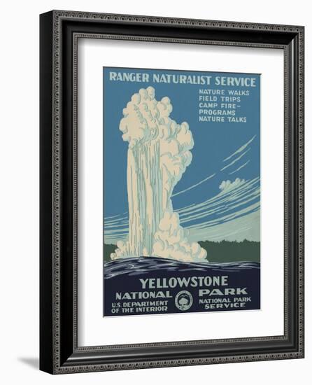 Yellowstone National Park-null-Framed Giclee Print