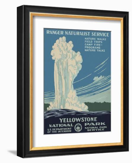 Yellowstone National Park-null-Framed Giclee Print