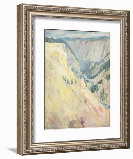 Yellowstone Park-John Henry Twachtman-Framed Giclee Print