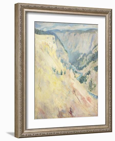 Yellowstone Park-John Henry Twachtman-Framed Giclee Print