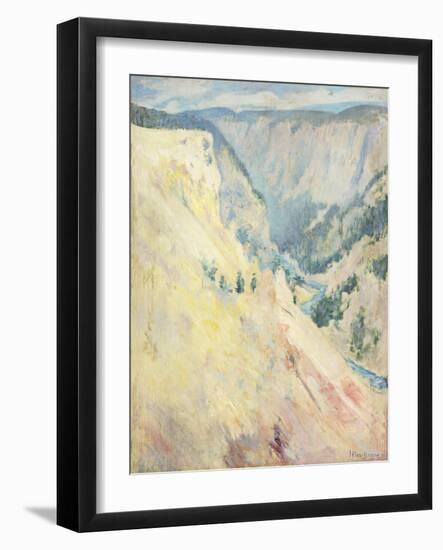 Yellowstone Park-John Henry Twachtman-Framed Giclee Print