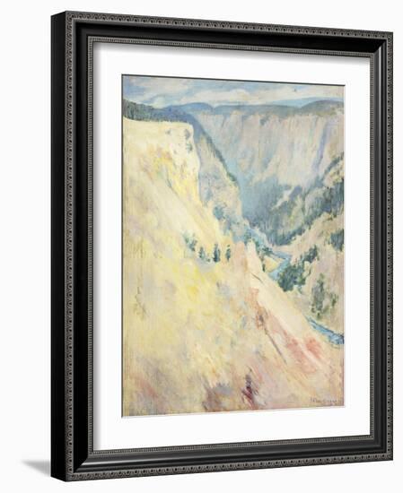 Yellowstone Park-John Henry Twachtman-Framed Giclee Print