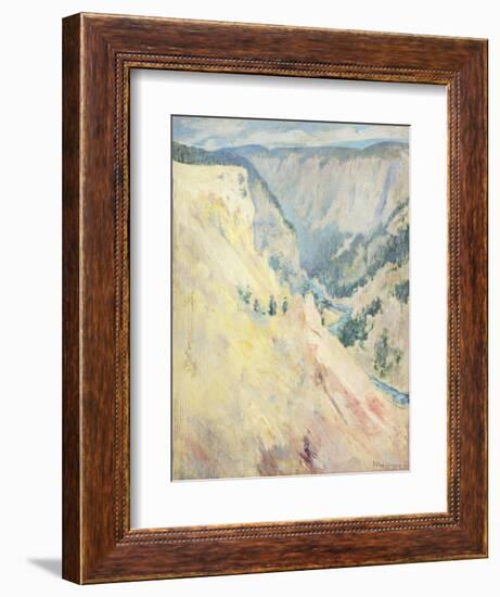 Yellowstone Park-John Henry Twachtman-Framed Giclee Print