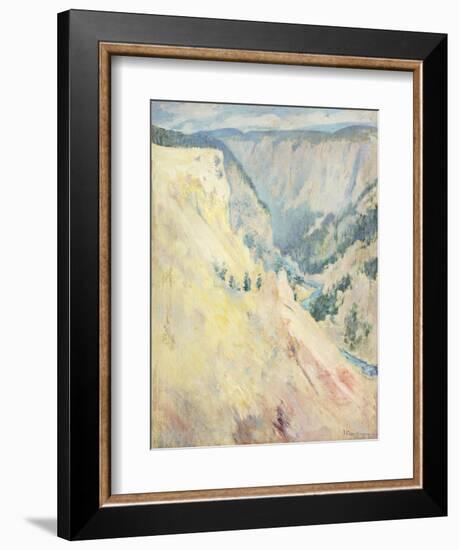 Yellowstone Park-John Henry Twachtman-Framed Giclee Print