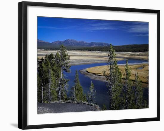 Yellowstone River-J.D. Mcfarlan-Framed Photographic Print