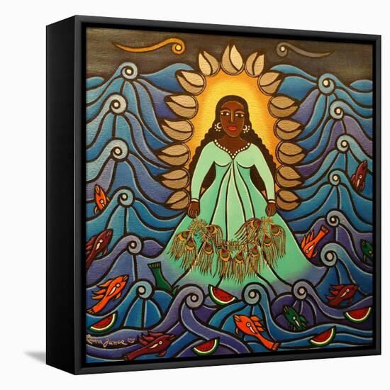 Yemaya, 2010-Laura James-Framed Premier Image Canvas