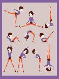 Yoga Workout-yemelianova-Art Print
