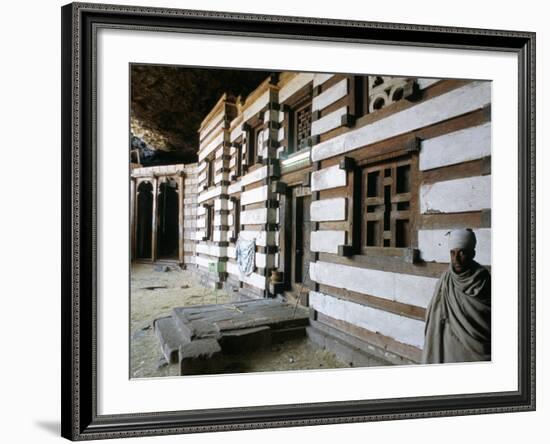 Yemrehanna Krestos (Yemrehanna Kristos) Monastery, Northeast Lalibela, Tigre Region, Ethiopia-Bruno Barbier-Framed Photographic Print