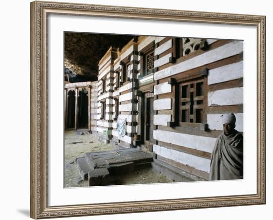 Yemrehanna Krestos (Yemrehanna Kristos) Monastery, Northeast Lalibela, Tigre Region, Ethiopia-Bruno Barbier-Framed Photographic Print