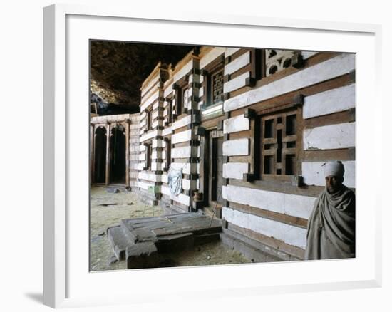 Yemrehanna Krestos (Yemrehanna Kristos) Monastery, Northeast Lalibela, Tigre Region, Ethiopia-Bruno Barbier-Framed Photographic Print