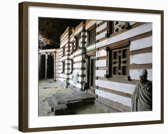 Yemrehanna Krestos (Yemrehanna Kristos) Monastery, Northeast Lalibela, Tigre Region, Ethiopia-Bruno Barbier-Framed Photographic Print