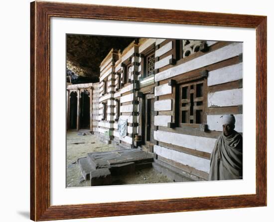 Yemrehanna Krestos (Yemrehanna Kristos) Monastery, Northeast Lalibela, Tigre Region, Ethiopia-Bruno Barbier-Framed Photographic Print