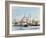 Yeni Jami and St. Sophia, Golden Horn, Plate 9, Illustrations of Constantinople, Engraved Pub. 1838-John Frederick Lewis-Framed Giclee Print