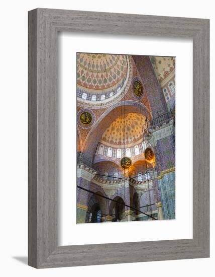 Yeni Mosque, Eminonu and Bazaar District, Istanbul, Turkey, Europe-Richard Cummins-Framed Photographic Print