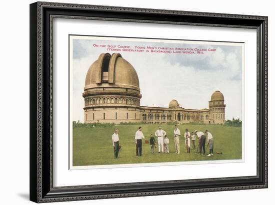 Yerkes Observatory, Lake Geneva-null-Framed Art Print