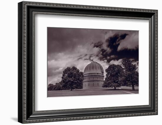 Yerkes Observatory Wisconsin BW-Steve Gadomski-Framed Photographic Print