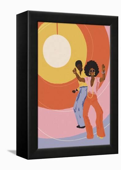 Yes Sir I Can Boogie-Gigi Rosado-Framed Premier Image Canvas