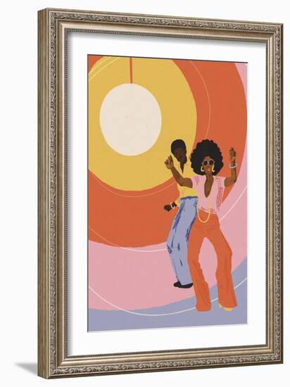 Yes Sir I Can Boogie-Gigi Rosado-Framed Giclee Print