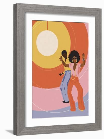 Yes Sir I Can Boogie-Gigi Rosado-Framed Giclee Print