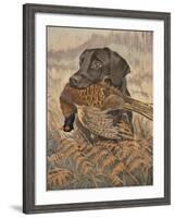 Yes, Sir!-Reuben Ward Binks-Framed Premium Giclee Print