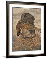 Yes, Sir!-Reuben Ward Binks-Framed Premium Giclee Print