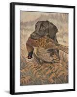 Yes, Sir!-Reuben Ward Binks-Framed Premium Giclee Print