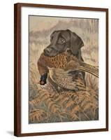 Yes, Sir!-Reuben Ward Binks-Framed Premium Giclee Print