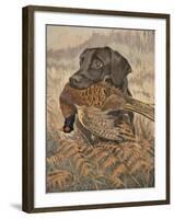 Yes, Sir!-Reuben Ward Binks-Framed Premium Giclee Print