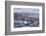 Yes Tor and High Willhays from Frosted Granite Rocks of Belstone Tor, Dartmoor National Park, Devon-Adam Burton-Framed Photographic Print