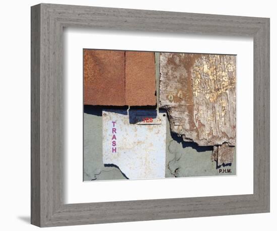 Yes... TRASH Art, 2020 (Photography)-Peter McClure-Framed Giclee Print