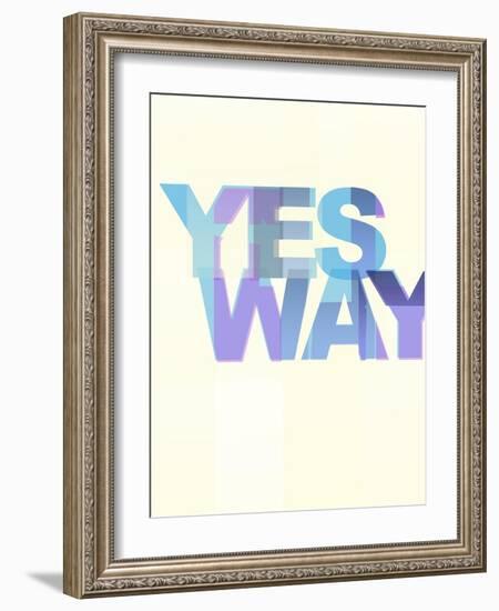 Yes Way-Philip Sheffield-Framed Giclee Print