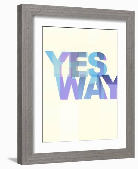 Yes Way-Philip Sheffield-Framed Giclee Print