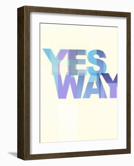 Yes Way-Philip Sheffield-Framed Giclee Print