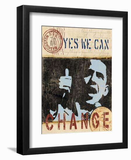 Yes We Can-Benny Diaz-Framed Premium Giclee Print