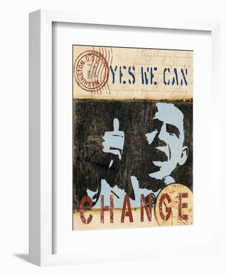 Yes We Can-Benny Diaz-Framed Premium Giclee Print